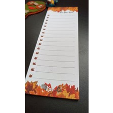 KarÇiBasım Çınar To Do List Dik Memopad