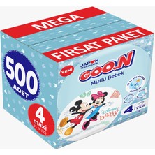 Goon Bebek Bezi Beden:4 9-14 kg 4 x 500'lü