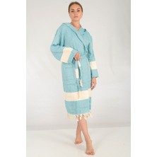 Buldan Concept Celena Peştemal Bornoz Turkuaz