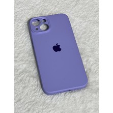 Gritty iPhone 14 Plus Uyumlu Kamera Korumalı Logolu Lansman Telefon Kılıfı