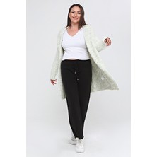 Laden Triko Pantolon Örme Standart Beden