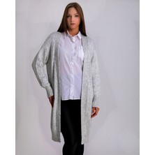 Laden Triko  Oversize  Pamuklu Yumuşak Uzun Hırka