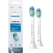 Philips Hx9022/10 Philips Sonicare Hx9022/10 - Optimal Plaque Defence - Sonic Şarjlı Diş Fırçası Yedek Başlıkları - 2'Li Beyaz