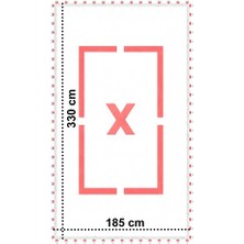 TRAMBOLİNSAN - TYP-019 - Olimpik Trambolin Zıplama Ağı Hedef Figür Baskılı 185cmx330cm Olimpik Trambolin Zıplama Ağı ları