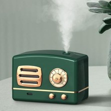 HaiTun Retro Radyo Şekli Büyük Kapasiteli Taşınabilir Masaüstü Hava Nemlendirici USB Mist Maker Aroma Uçucu Yağ Difüzör Ev Araba Sisleyici | Nemlendiriciler (Yurt Dışından)