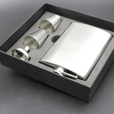 HaiTun Huni Bardakları ile 8 Oz Hip Şişesi Seti En Iyi Adam Groomsman Sızdırmaz Kamp Yürüyüş Açık Alkol Paslanmaz Çelik Viski Hediye Kutusu | Kalça Şişeleri (Yurt Dışından)