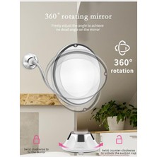 HaiTun LED Işık ile LED Makyaj Aynası Vanity Aynası 10X Miroir Kozmetik Ayna Espejo De Maquillaje Spiegel | Makyaj Aynaları (Yurt Dışından)