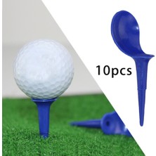 Tasteful 10 Adet Mavi Plastik Yenilik Sandalye Şekli Golf Tees Eğitim Yardımları Ekipmanları (Yurt Dışından)