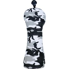 Tasteful Su Geçirmez Camo Deri Golf Ahşap Kafa Örtüsü Headcover Case Guard Fairway (Yurt Dışından)