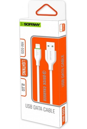 Soffany 1.2 M 2.1 A Lightning USB Kablo