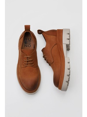 Bueno Shoes Taba Nubuk Erkek Günlük Ayakkabı