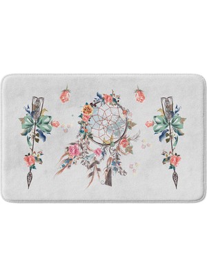 Monnhein  Mikrofiber Banyo Paspası, Kaymaz Taban, Makinede Yıkanabilir, Banyo Halısı