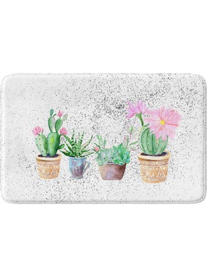 Monnhein  Mikrofiber Banyo Paspası, Kaymaz Taban, Makinede Yıkanabilir, Banyo Halısı