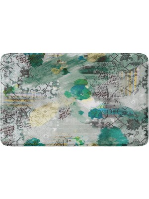 Monnhein  Mikrofiber Banyo Paspası, Kaymaz Taban, Makinede Yıkanabilir, Banyo Halısı