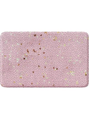 Monnhein  Mikrofiber Banyo Paspası, Kaymaz Taban, Makinede Yıkanabilir, Banyo Halısı