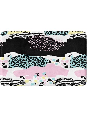 Monnhein  Mikrofiber Banyo Paspası, Kaymaz Taban, Makinede Yıkanabilir, Banyo Halısı