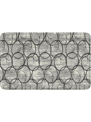 Monnhein  Mikrofiber Banyo Paspası, Kaymaz Taban, Makinede Yıkanabilir, Banyo Halısı