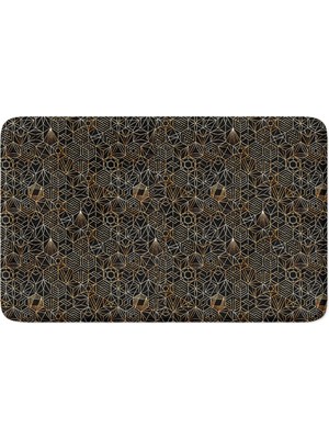 Monnhein  Mikrofiber Banyo Paspası, Kaymaz Taban, Makinede Yıkanabilir, Banyo Halısı