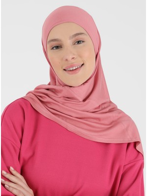 Ecardin Viskon Scarfs - Gül Kurusu - Ecardin