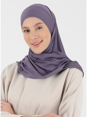 Ecardin Viskon Scarfs - Mürdüm - Ecardin