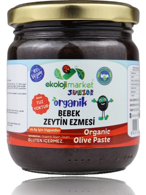 Ekoloji Market Organik Bebek Glutensiz  Zeytin Ezmesi