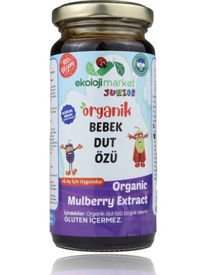 Ekoloji Market Organik Bebek  Glutensiz  Dut Özü