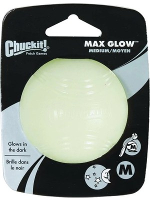 Chuckit Max Glow Gece Parlayan Köpek Oyun Topu Medium