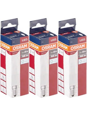 Osram Led Value 7W Beyaz Işık E-14 806lm Ampul 3 lü Paket