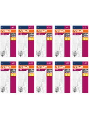 Osram Led Value 13W Sarı Işık E-27 1521lm Ampul 10 lu Paket