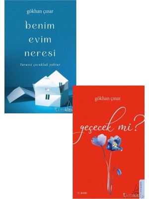 Klaros Yayınları Gökhan Çınar 2 Kitap Set: Benim Evim Neresi - Geçecek Mi? Ciltsiz Yayın 1000 Sayfa