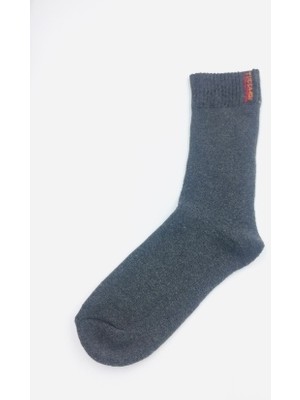 Özge 5 Çift Premium Termal Siyah Çorap