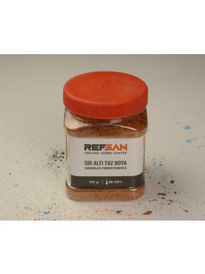 Refsan Toz Boya Sır Altı 189 Açık Kahverengi (Altın Sarısı) 500 gr