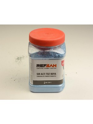 Refsan Toz Boya Sır Altı 862 Turkuaz - Açık Mavi - Boncuk Mavi 500 gr