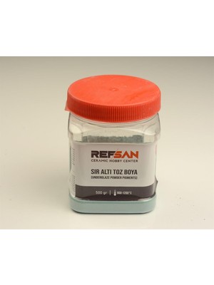 Refsan Seramik Toz Boya Sır Altı 370 Su Yeşili 500 gr