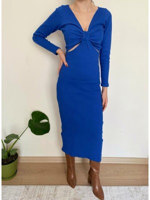 Wish&Moon Cutout Midi Elbise