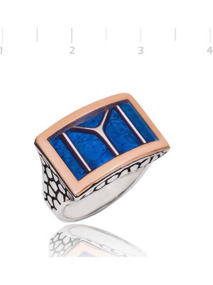 Gumush Gümüş Diriliş Kayı Boyu Yüzüğü