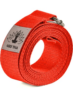 Om Guru Yoga Guru Yoga Doğal Yoga Kemeri Turuncu