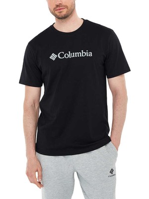 Columbia CSC M Basic Big Logo Brushed SS Erkek T-Shirt 9110141