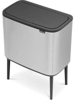 Brabantia Grey 36 Litre Çöp Kovası Dokunmatik Evrekala