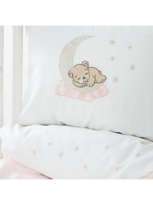 Karaca Home Bear Star Pembe %100 Pamuk Nakışlı Private Bebek Set