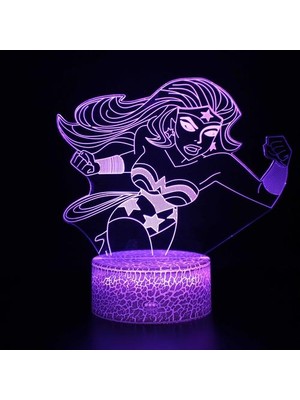 HaiTun 3D LED Gece Lambası, 16 Renkler Masaüstü Dekorasyon, USB Touch uzaktan Gece Lambası, Çocuklar Için En Iyi Doğum Günü Noel Hediyesi, Kızlar, Çocuklar Için (Yurt Dışından)