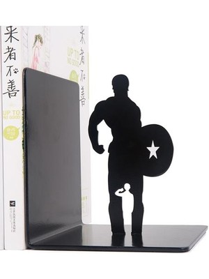 HaiTun Yaratıcı Kitap Standı Metal Masa Standları Bookend Tutucu Ev Dekorasyon Ofis Okul Malzemeleri Kırtasiye Hediye Öğrenci | Bookendends (Yurt Dışından)