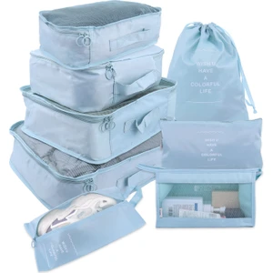 Shun Shop Seyahat Çantası Seti Kalınlaştırılmış Dimi Giysileri Alt Depolama Çantası (Yurt Dışından)