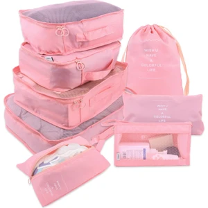 Shun Shop Seyahat Çantası Seti Kalınlaştırılmış Dimi Giysileri Alt Depolama Çantası (Yurt Dışından)