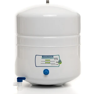 Su Arıtma Cihazı Deposu - Vana Dahil Metal,Antibakterial 2.3 Galon 12 Litre Metal Tank