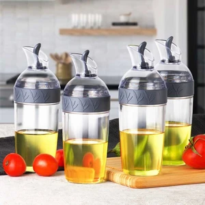 YA-115 Ölçekli Akrilik Plastik 4X350 ml Yağlık Sirkelik Sosluk