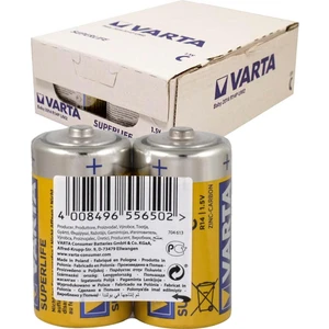 Pil C Orta Boy Superlıfe 24 Adet VARTA-R14