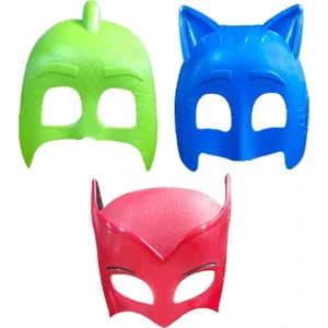 Pijamaskeliler 3'lü Figür Maske Seti