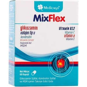 Medicago Mixflex Multivitamin, Tip 2  Ve Multimineral Içeren Gıda Takviyesi 60 Kapsül