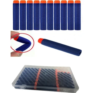 Nerf Uyumlu Yumuşak Yedek Mermi 20'li Özel Şeffaf Kutusunda